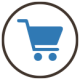 retail shopping cart icon