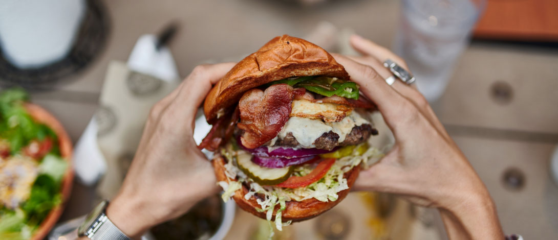 plant based burger